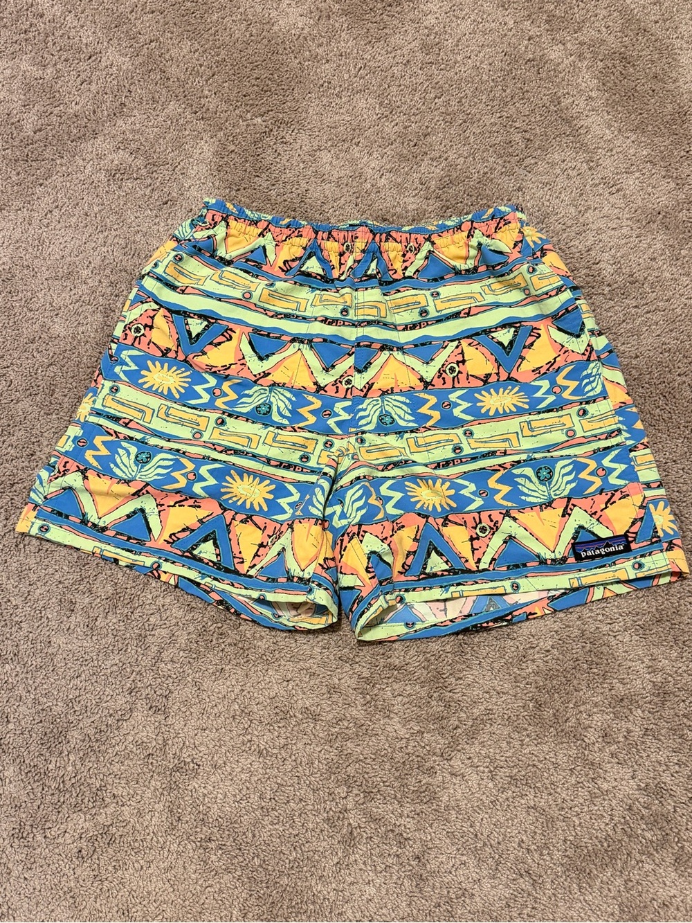 Patagonia Men's Multicolor Patterned Swim Trunks